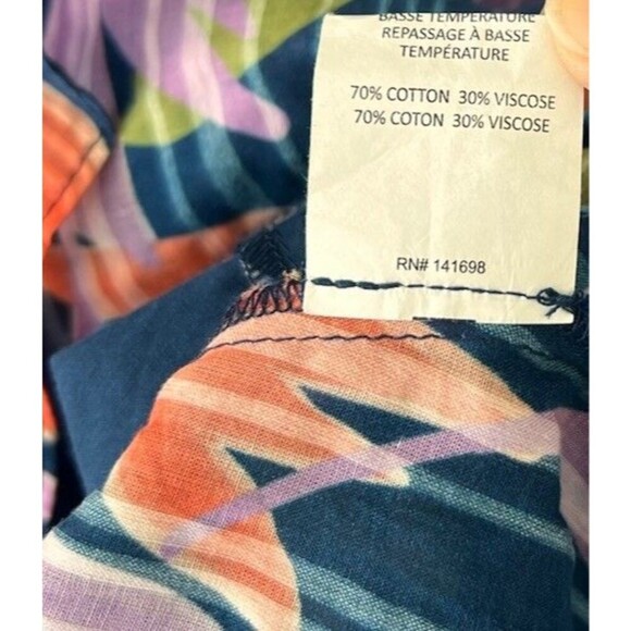 Ramy Brook Asher Floral-Print Mini Dress XS Resort Vacation Tropical Cruise - Picture 13 of 13